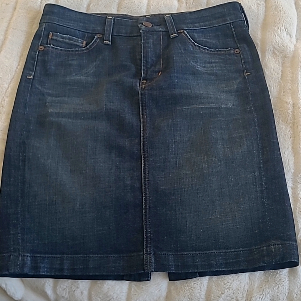 Citizens of Humanity Denim Pencil Skirt